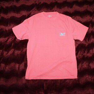 Vineyard Vines boys XL coral t shirt